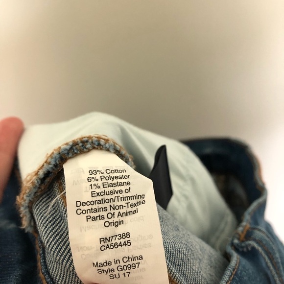 Madewell Cali Demi Boot Jeans Chewed Hem Edition 24 - Picture 5 of 5